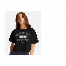 Load image into Gallery viewer, Iron PD Psych Domain Champion Cropped Women’s t-shirt
