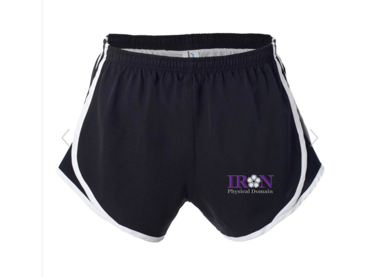Iron PD Psych Domain womens 3.5 in Running Shorts